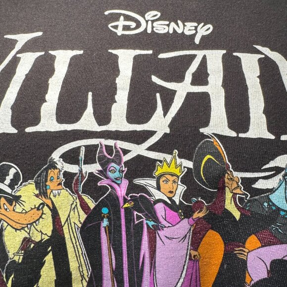 Disney Villians Black Graphic Character Tee Shirt - Picture 11 of 11